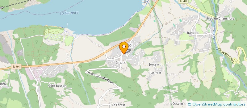 localisation de l'entreprise LOULOU  CROTS