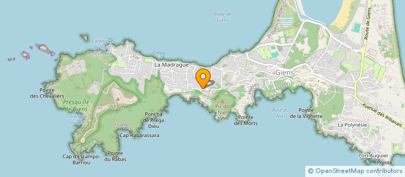 localisation de l'entreprise LOULOU à HYERES