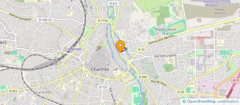 localisation de l'entreprise LOULOU CHARTRES à CHARTRES