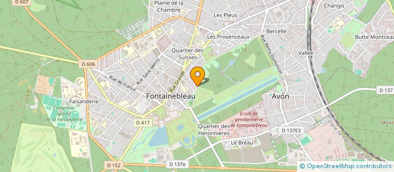 localisation de l'entreprise LOULOU & CIE  FONTAINEBLEAU