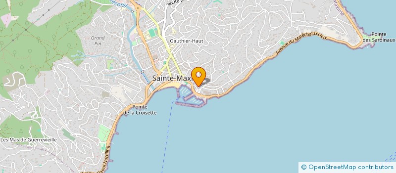 localisation de l'entreprise LOULOU DG à SAINTE-MAXIME
