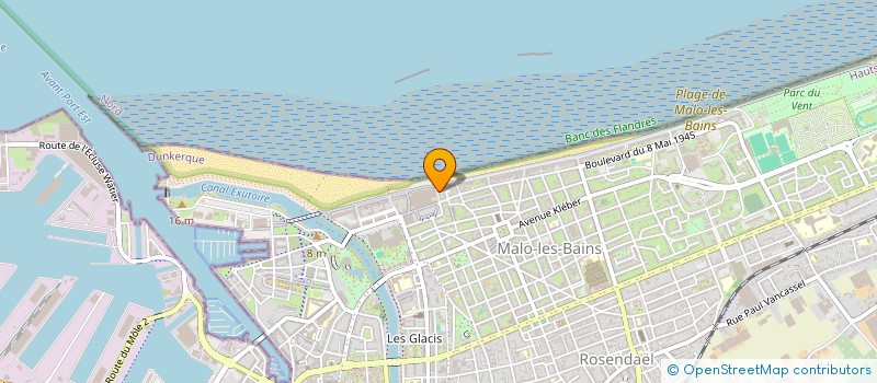 localisation de l'entreprise LOULOU ET COMPAGNIE à DUNKERQUE