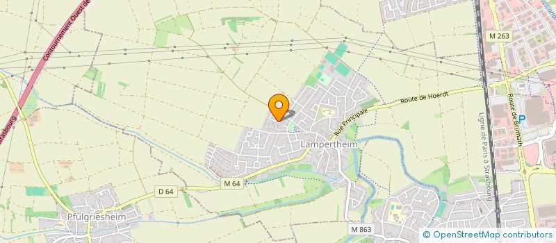 localisation de l'entreprise LOULOU ET LEONIE  LAMPERTHEIM