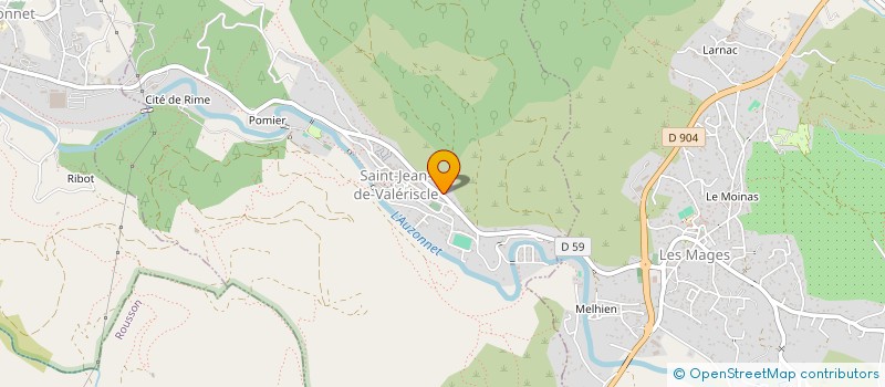 localisation de l'entreprise LOULOU JUMP  SAINT-JEAN-DE-VALERISCLE