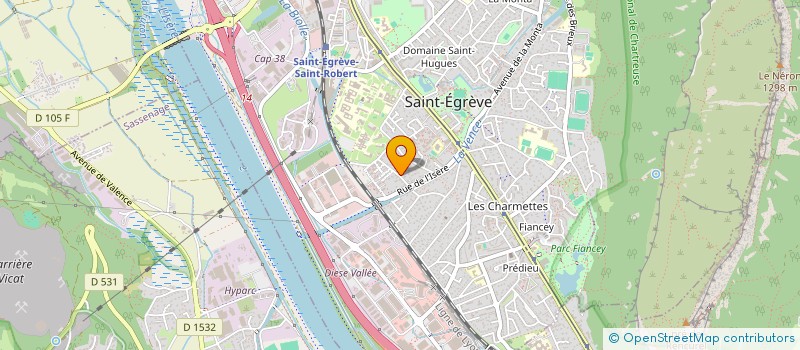 localisation de l'entreprise LOULOU MARIE-ANGELE  SAINT-EGREVE