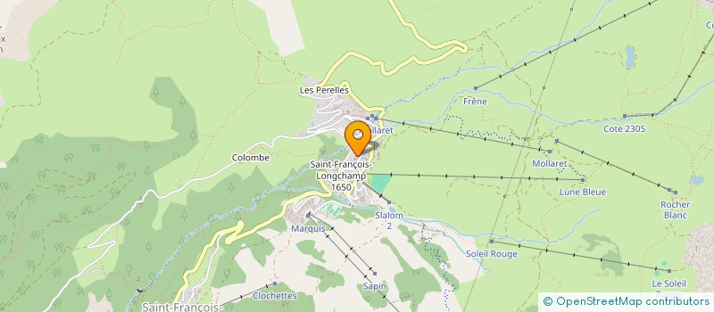 localisation de l'entreprise LOULOUCO  SAINT FRANCOIS LONGCHAMP