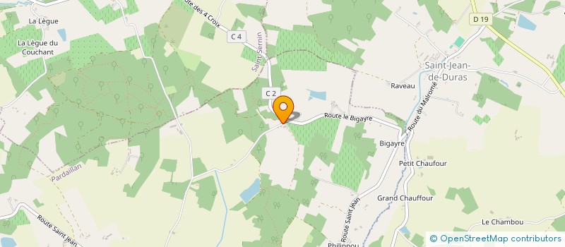 localisation de l'entreprise LOULOUDAM'S  PARDAILLAN