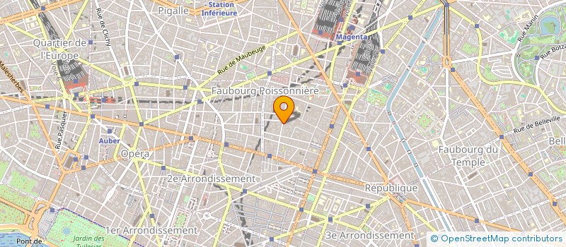 localisation de l'entreprise LOULOUTE à PARIS