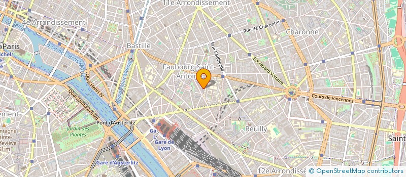 localisation de l'entreprise LOULOUTE VELASQUEZ à PARIS