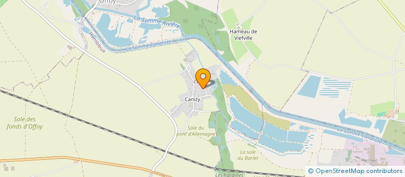 localisation de l'entreprise LOULYS  HOMBLEUX