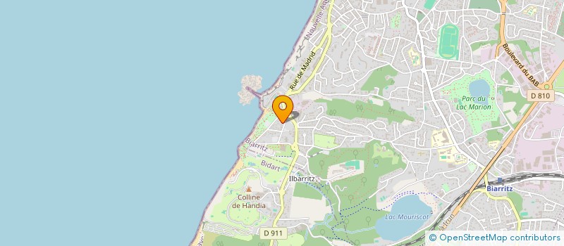 localisation de l'entreprise LOUMA à BIARRITZ