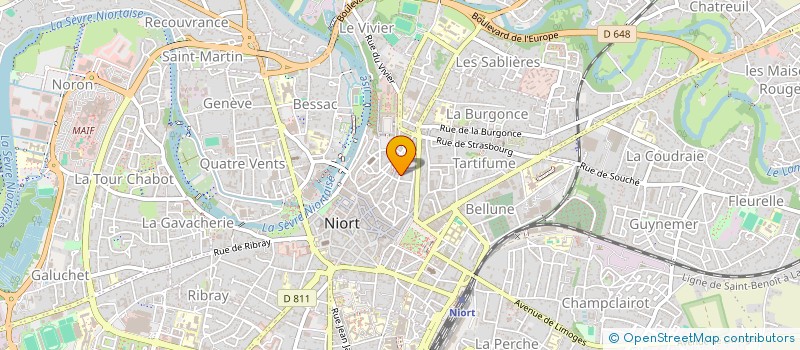 localisation de l'entreprise LOUMA  NIORT