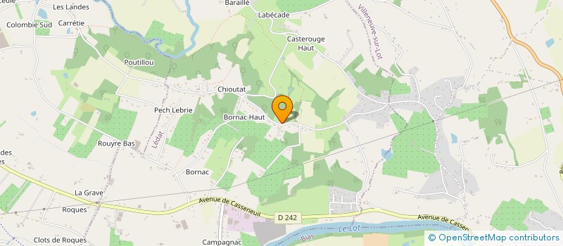 localisation de l'entreprise LOUMA à LEDAT