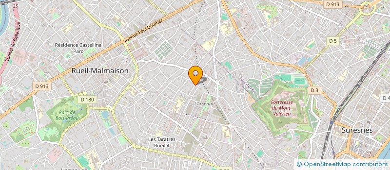 localisation de l'entreprise LOUMA à RUEIL-MALMAISON