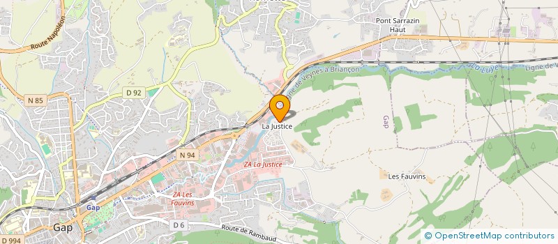 localisation de l'entreprise LOUMA  GAP