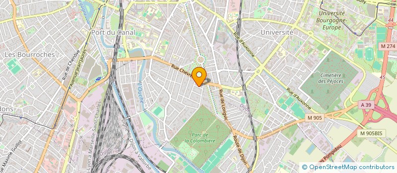 localisation de l'entreprise LOUMA à DIJON