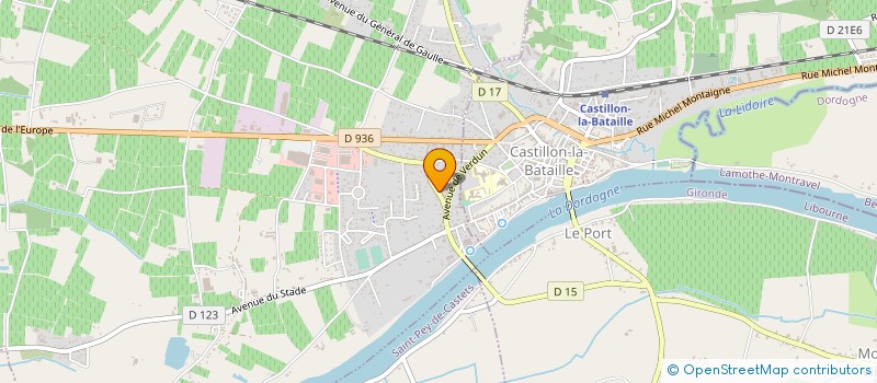 localisation de l'entreprise LOUMA CAB  MOULIETS-ET-VILLEMARTIN