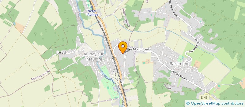 localisation de l'entreprise LOUMA FAMILY  AULNAY-SUR-MAULDRE