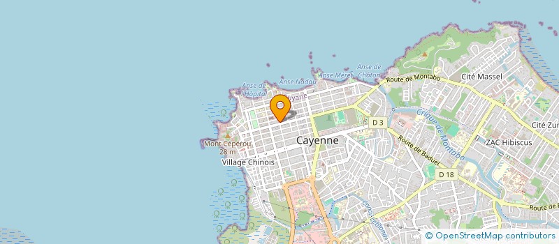 localisation de l'entreprise LOUMAEL  CAYENNE