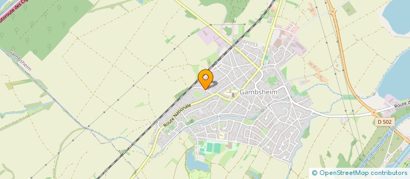 localisation de l'entreprise LOUMAEST  GAMBSHEIM