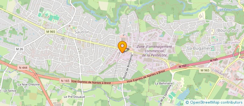 localisation de l'entreprise LOUMAGA à NANTES