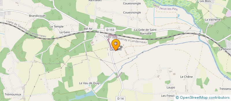 localisation de l'entreprise LOUMALEO  SAINT-JACUT-LES-PINS