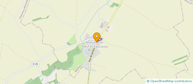 localisation de l'entreprise LOUMANA  MONCEAU-LE-NEUF-ET-FAUCOUZY