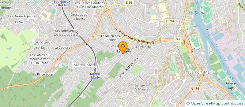 localisation de l'entreprise LOUMAR  SAINT-GERMAIN-EN-LAYE