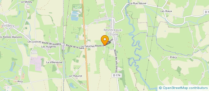 localisation de l'entreprise LOUMAR HOLDING  MONTCEAUX-L'ETOILE