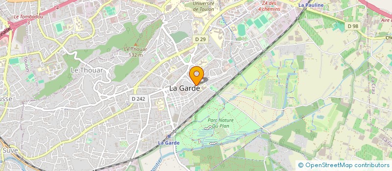 localisation de l'entreprise LOUMAR MED  LA GARDE