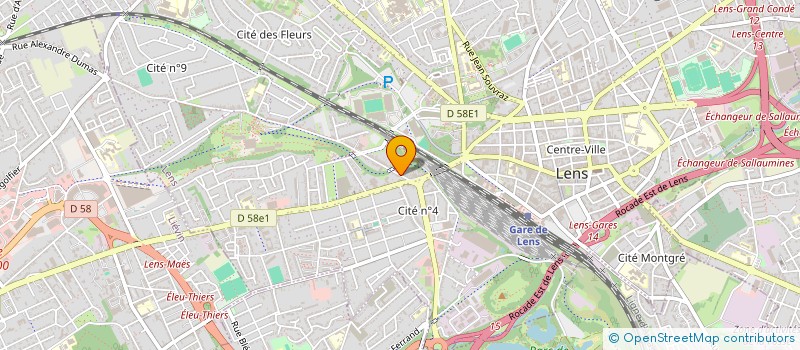 localisation de l'entreprise LOUMARMAX  LENS