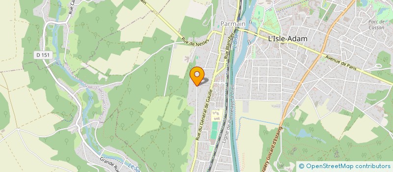 localisation de l'entreprise LOUMAT  PARMAIN