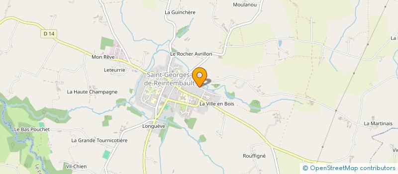 localisation de l'entreprise LOUMATHAN  SAINT-GEORGES-DE-REINTEMBAULT