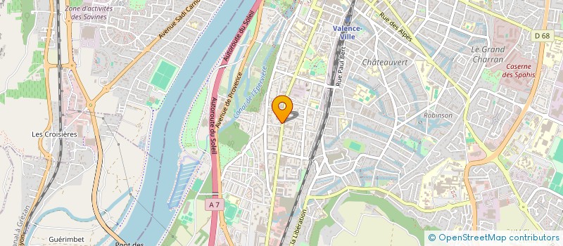 localisation de l'entreprise LOUMATIA SERVICES PRO à VALENCE