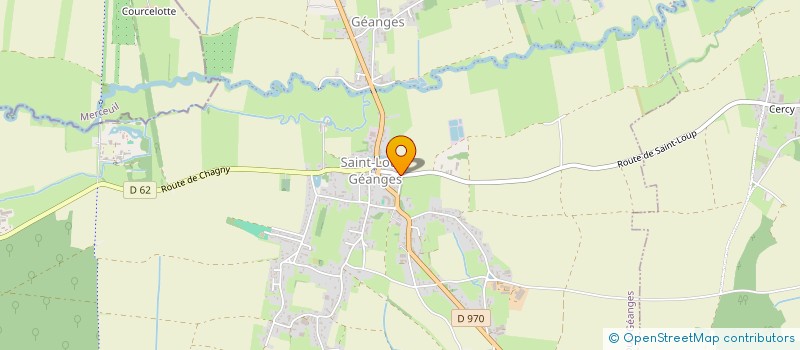 localisation de l'entreprise LOUMAU  SAINT-LOUP-GEANGES