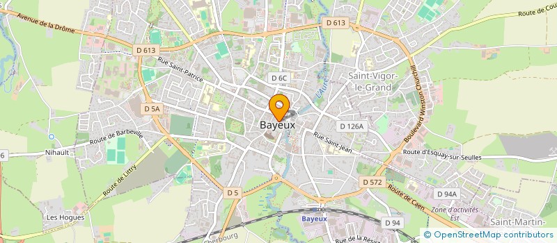 localisation de l'entreprise LOUMAX à BAYEUX