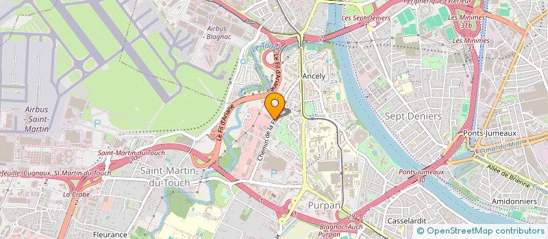 localisation de l'entreprise LOUME SECURITE INTERVENTIONS à TOULOUSE