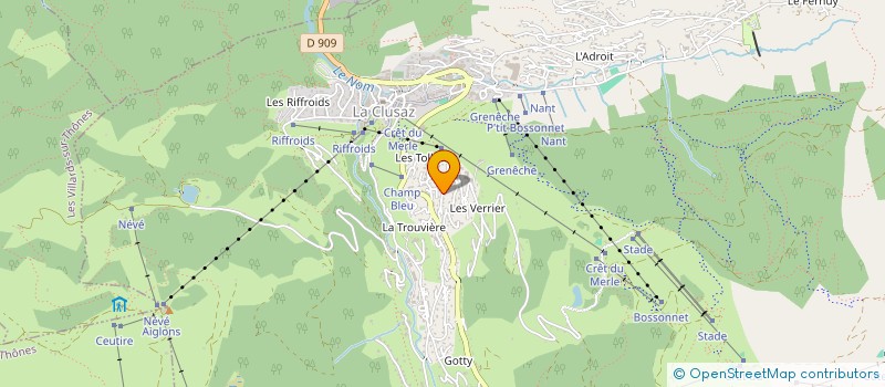 localisation de l'entreprise LOUMEO à LA CLUSAZ