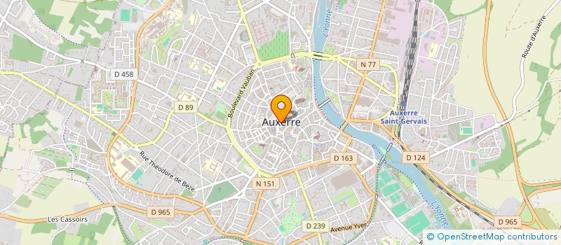 localisation de l'entreprise LOUMI LIVRES  AUXERRE