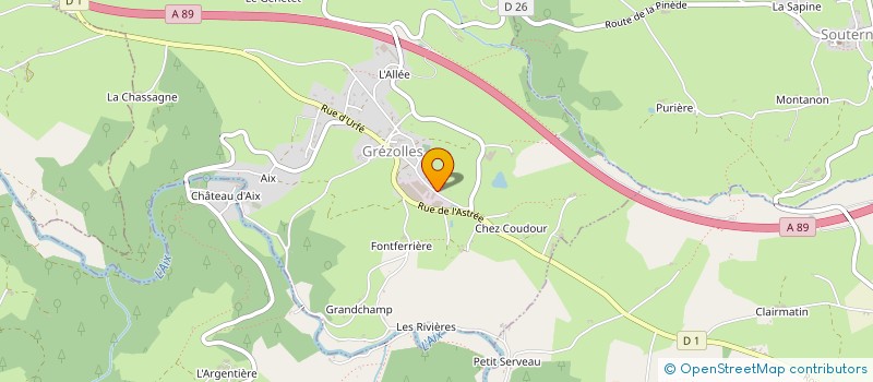 localisation de l'entreprise LOUMIA  GREZOLLES