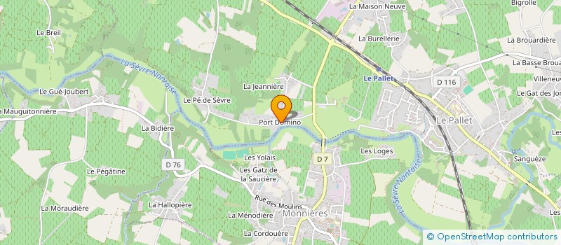 localisation de l'entreprise LOUMILE  LE PALLET