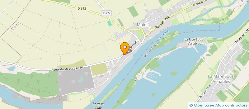 localisation de l'entreprise LOUMILIS à MUIDS