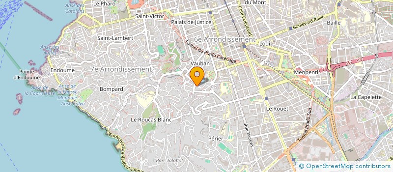localisation de l'entreprise LOUMILLE à MARSEILLE