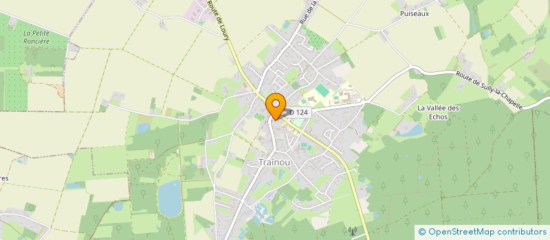 localisation de l'entreprise LOUMIOT  TRAINOU