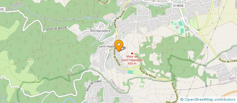 localisation de l'entreprise LOUMISANI  CHATEL-GUYON