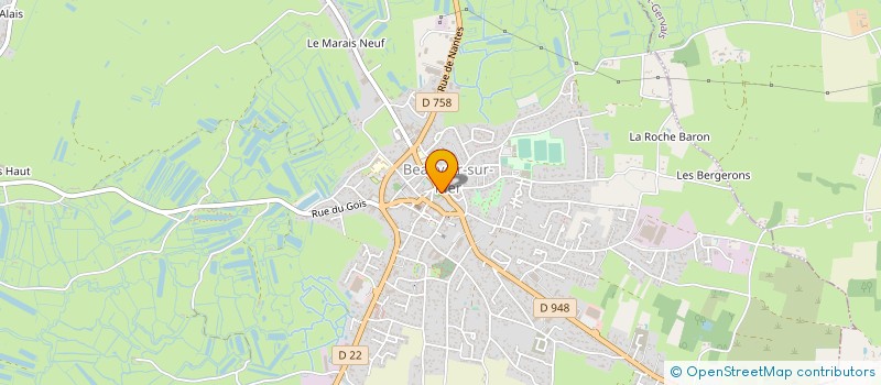 localisation de l'entreprise LOUMOBER  BEAUVOIR-SUR-MER