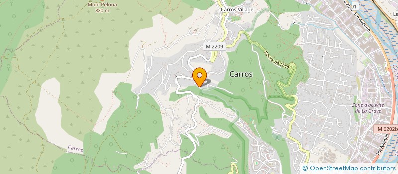 localisation de l'entreprise LOUMPCM à CARROS