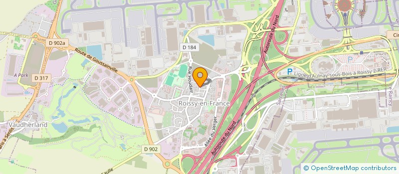 localisation de l'entreprise LOUMY  ROISSY-EN-FRANCE