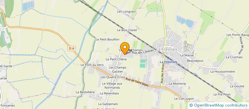 localisation de l'entreprise LOUMY  LA FRESNAIS