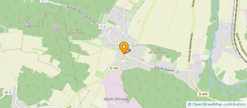 localisation de l'entreprise LOUMY  D'HUISON-LONGUEVILLE